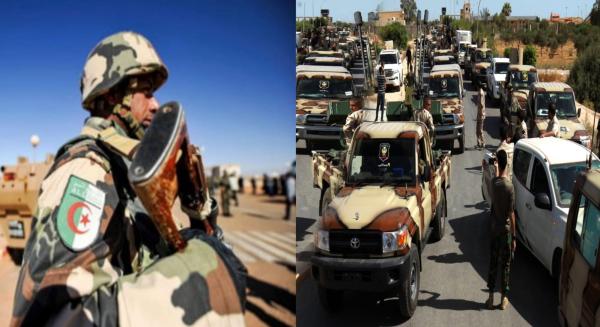 طبول الحرب تدق بين الكابرانات وليبيا وحفتر يحشد قواته على الحدود الجزائرية